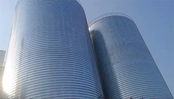 始兴2座混凝土高架卷板仓