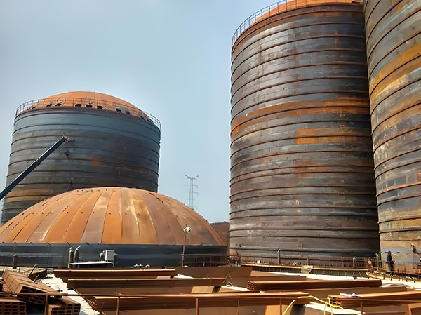 始兴焦粉钢板仓